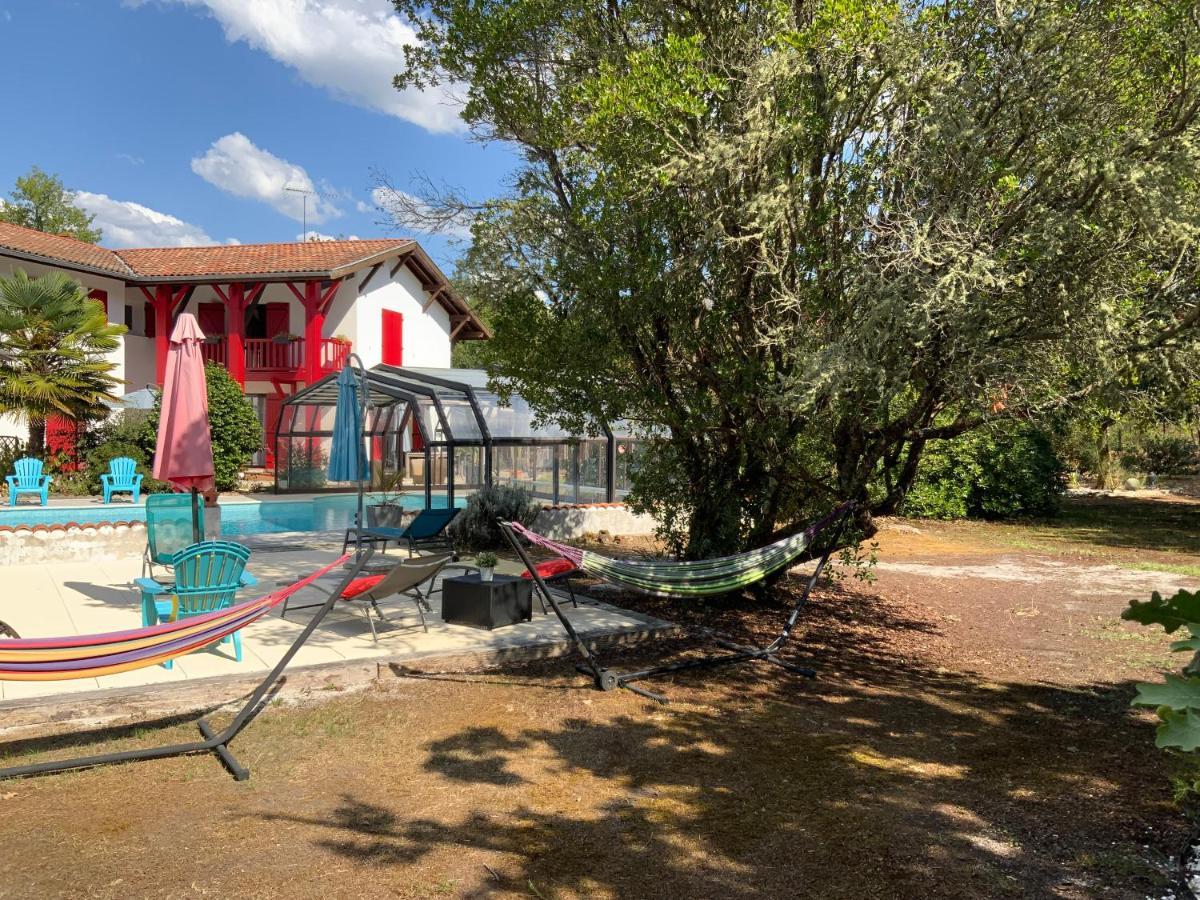 Bed and Breakfast Domaine De Labelo Commensacq Экстерьер фото